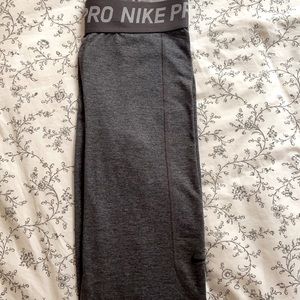 Nike Pro leggings dark gray
